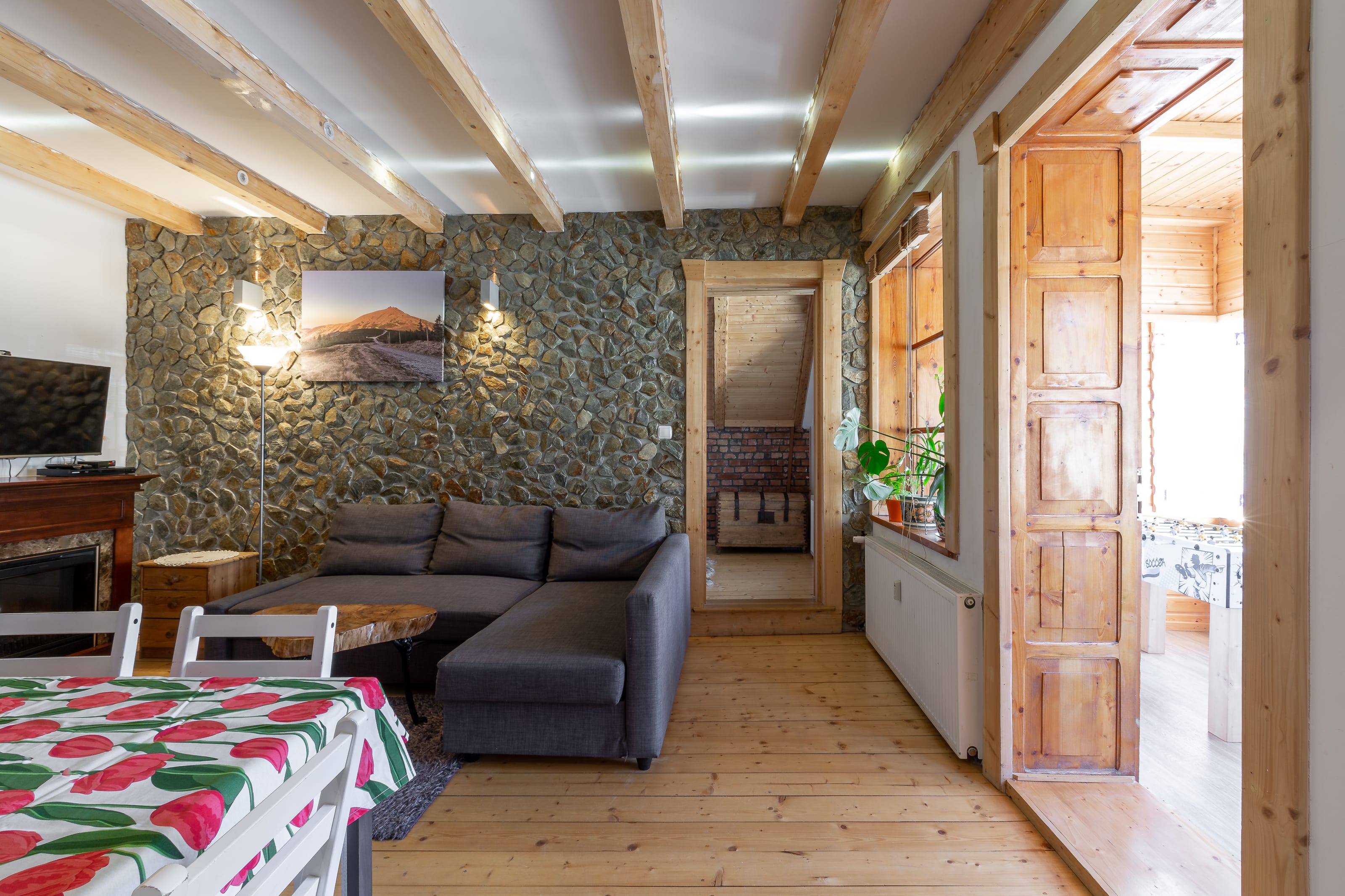 Salon w apartamencie